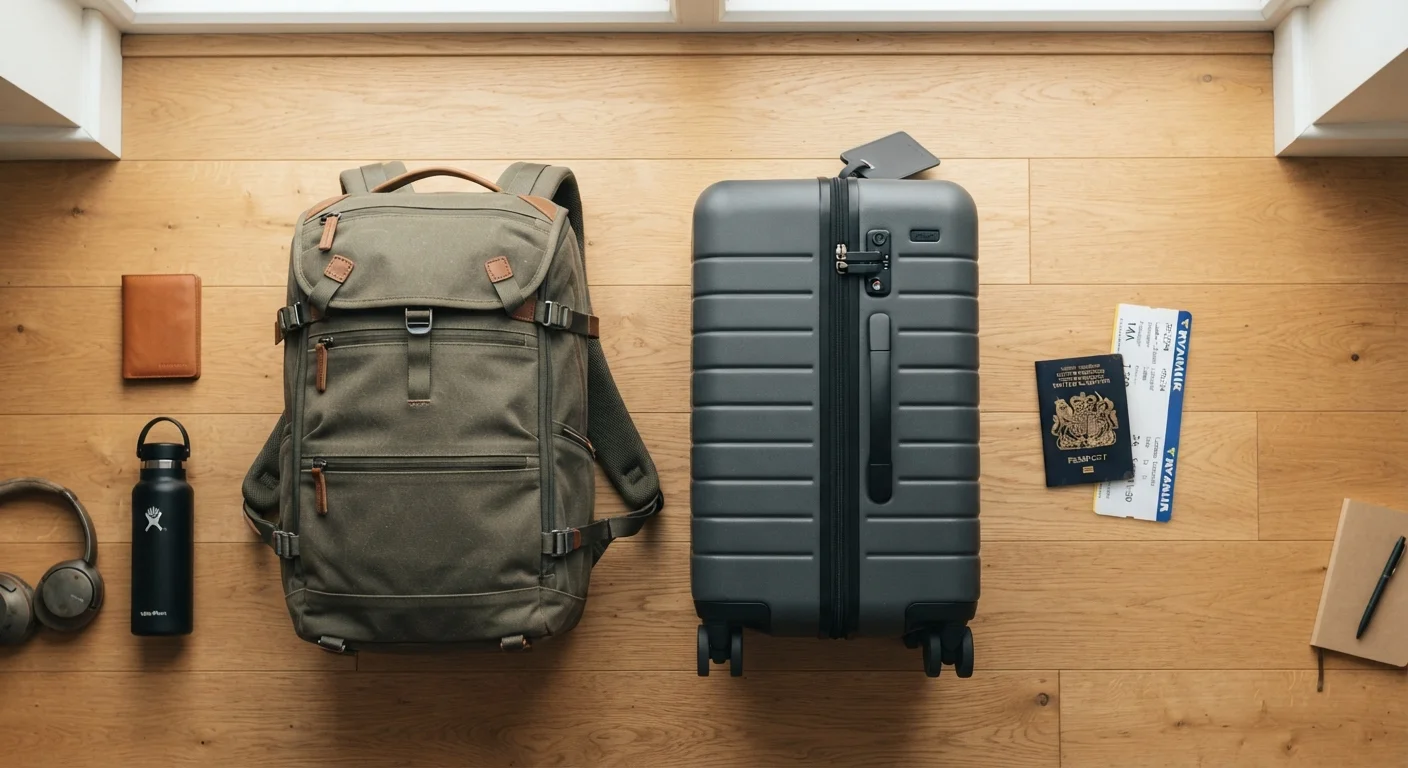 Backpack vs. Rolling Suitcase for Long-Term Travel