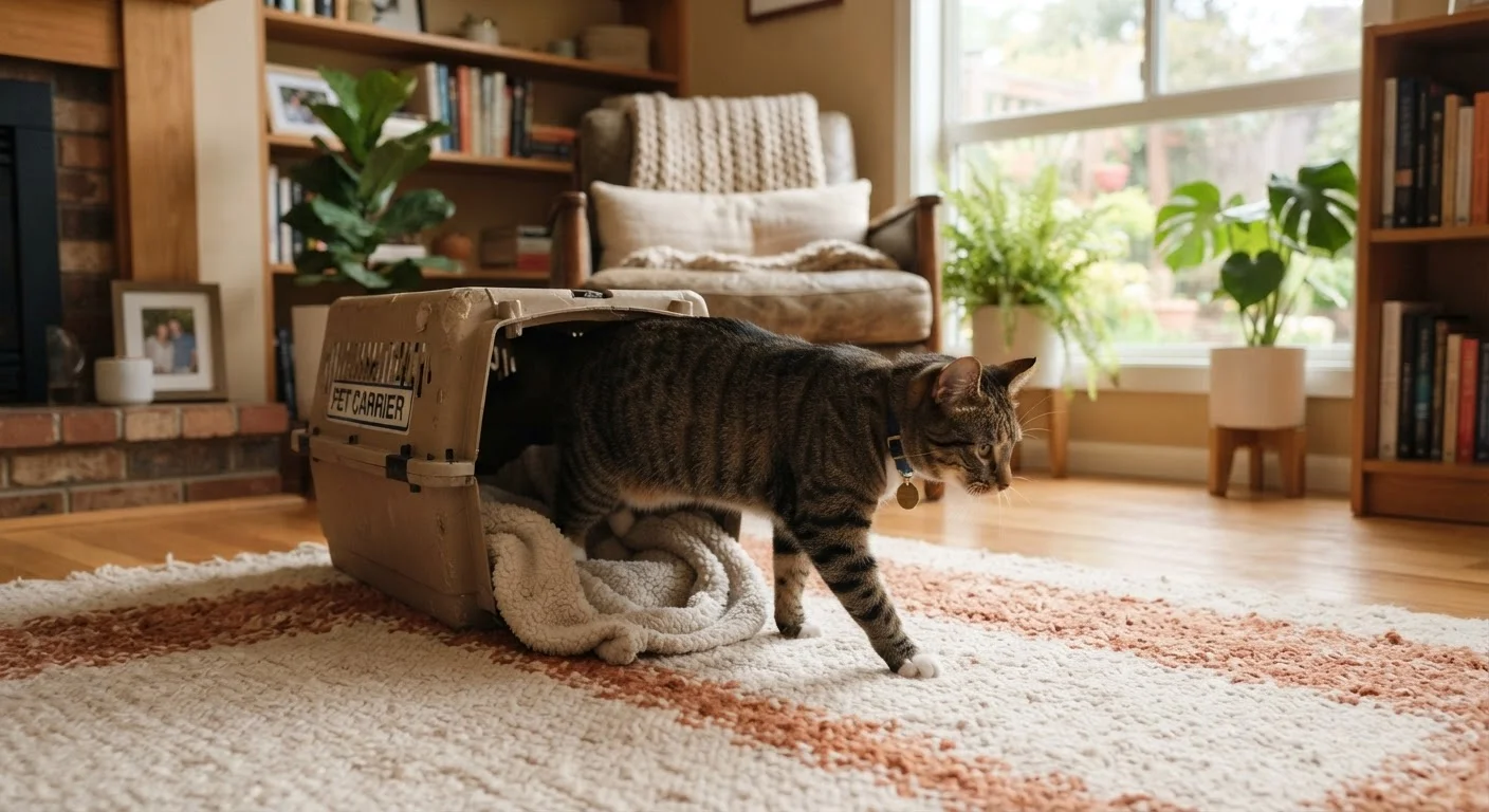 Bringing a Cat Home for the First Time