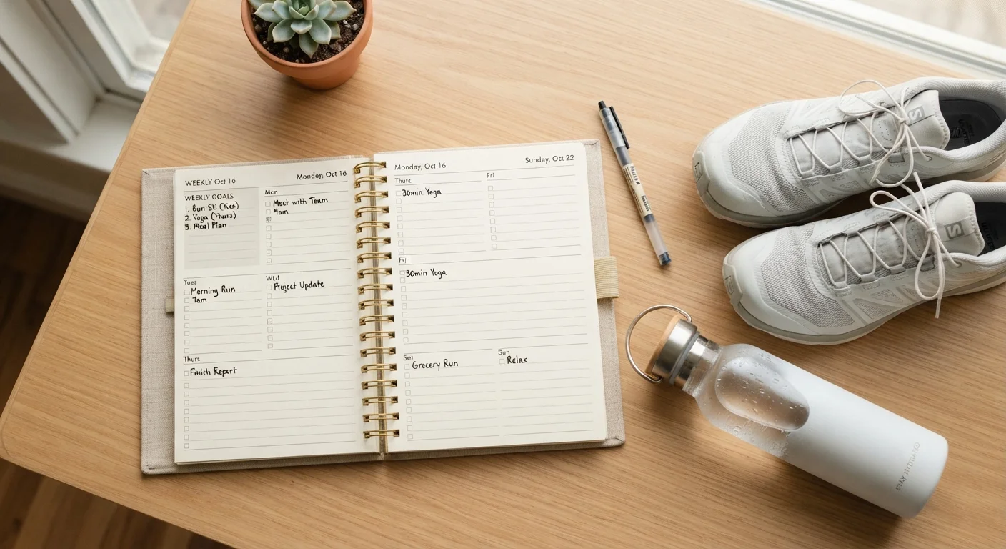 Building a Weekly Exercise Schedule That Fits Real Life
