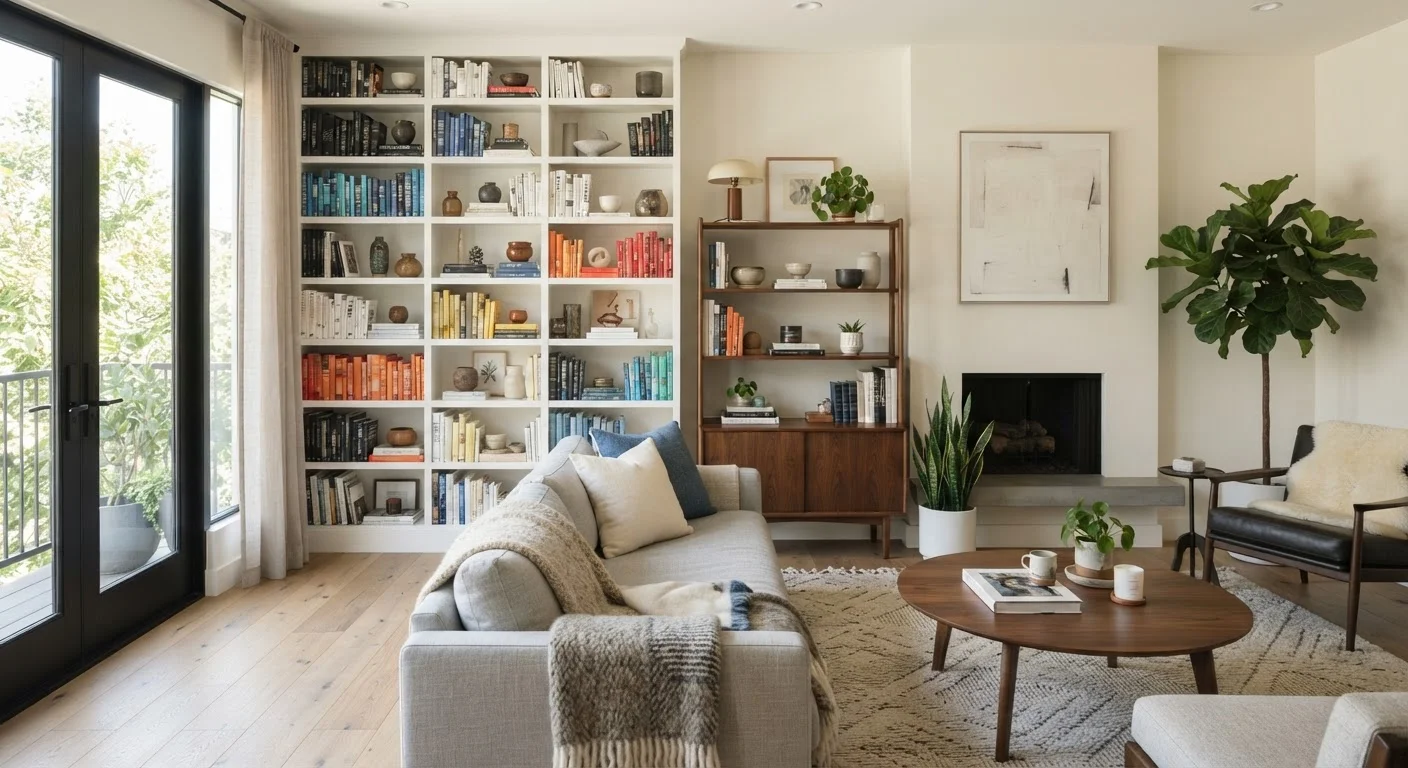 Built-In Shelving vs. Freestanding Units for Home Storage