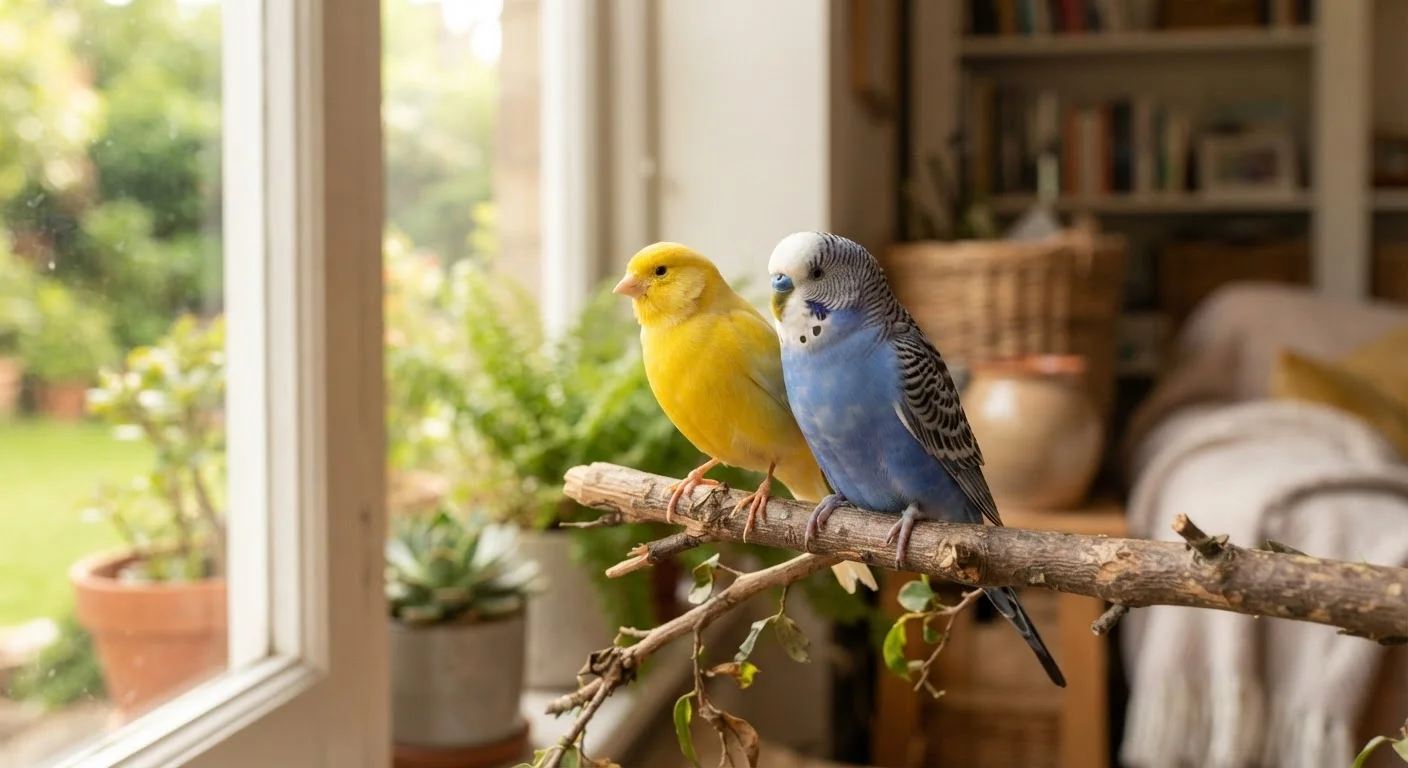 Canary vs. Budgerigar: Which Pet Bird Suits Your Household?