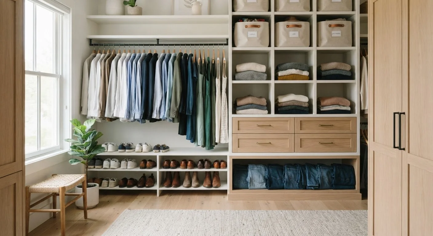 Closet Organization: What Every System Needs to Function Well