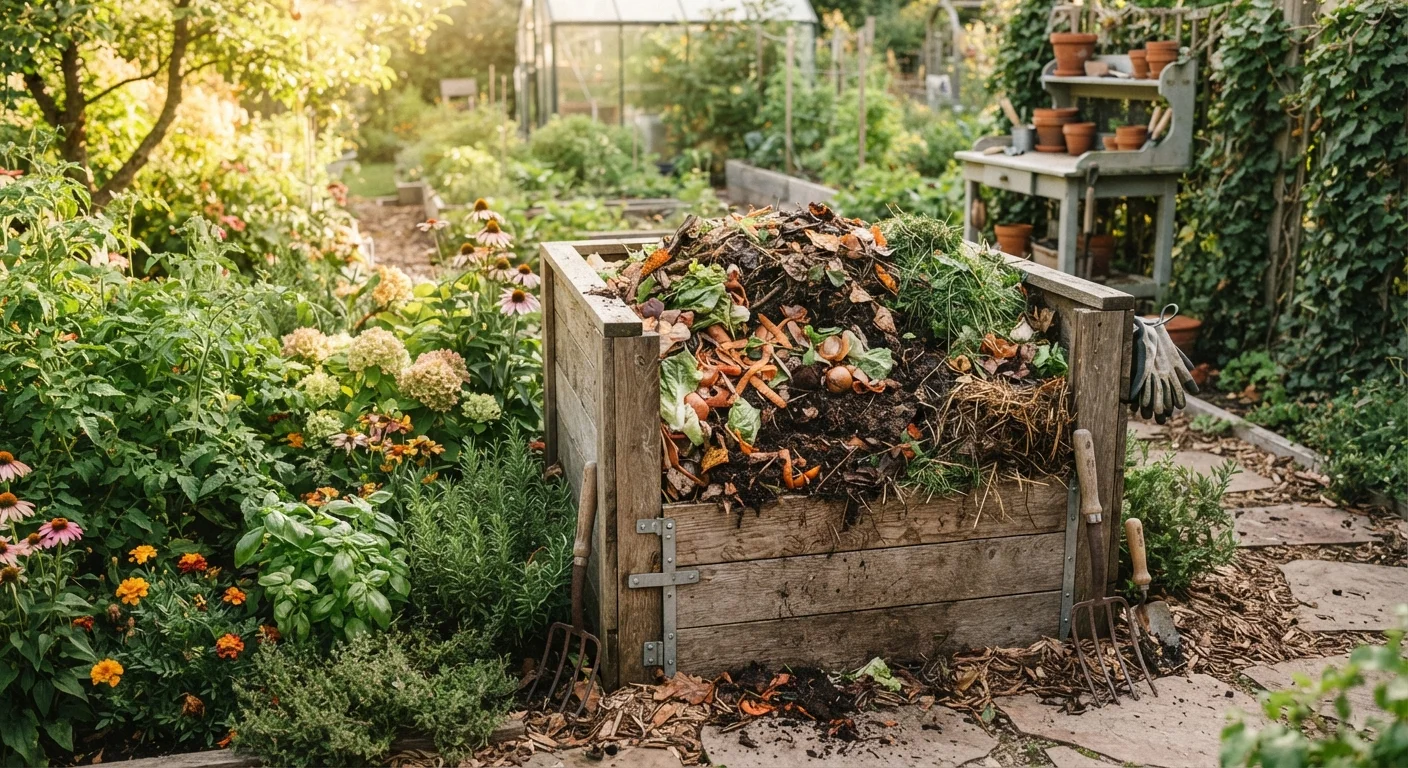Composting at Home: Turning Kitchen and Yard Scraps into Garden Gold