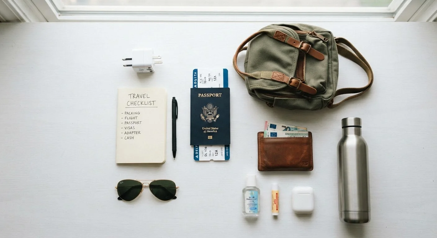 Everything in Your Pre-Trip Planning Checklist