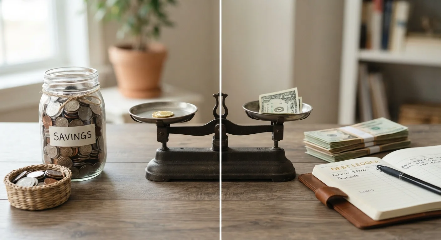 Lump-Sum Saving vs. Paying Down Debt: How to Decide What Comes First