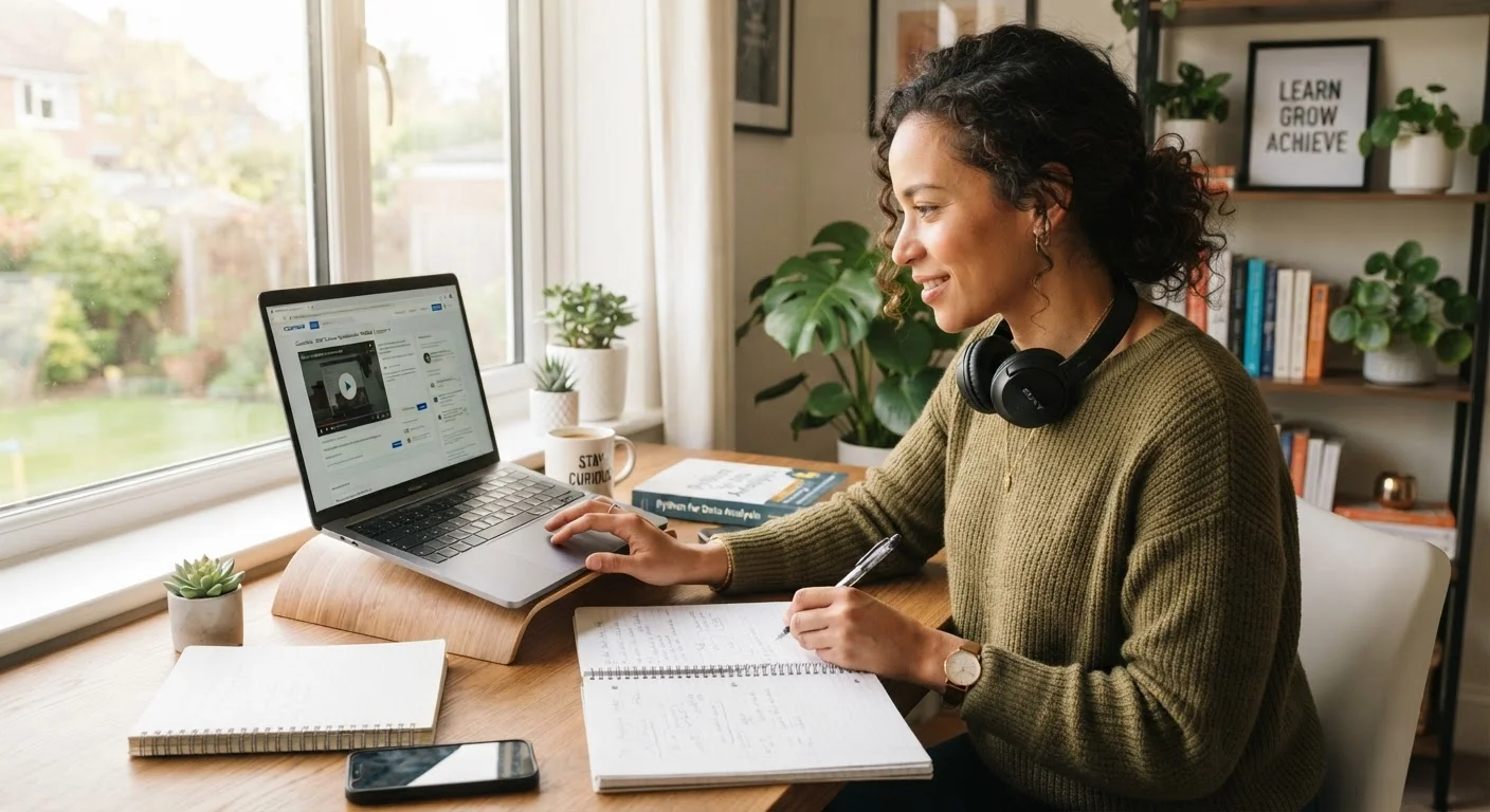 Online Learning from Enrollment to Completion: The Full Picture