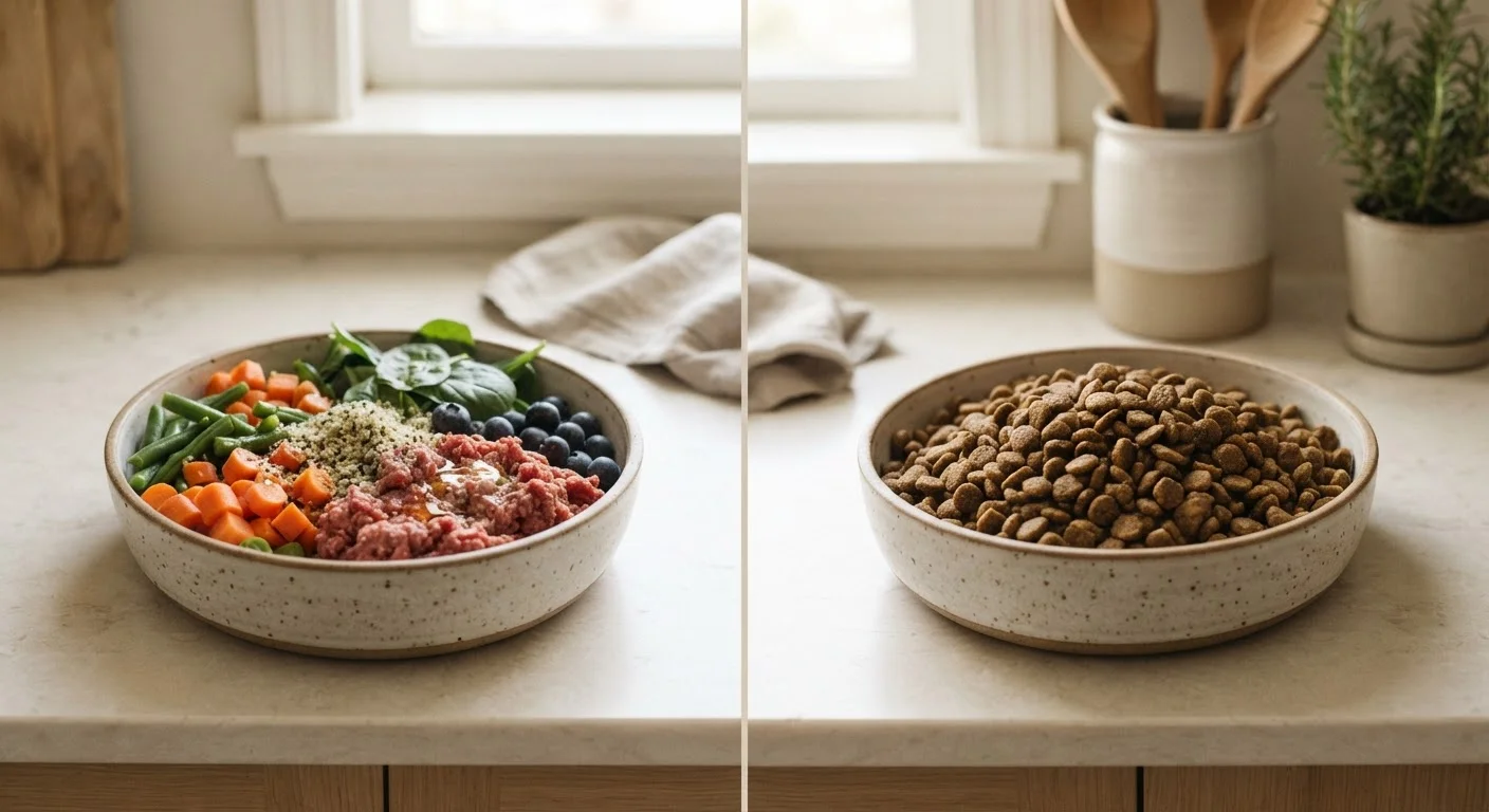 Raw Diet vs. Commercial Dog Food
