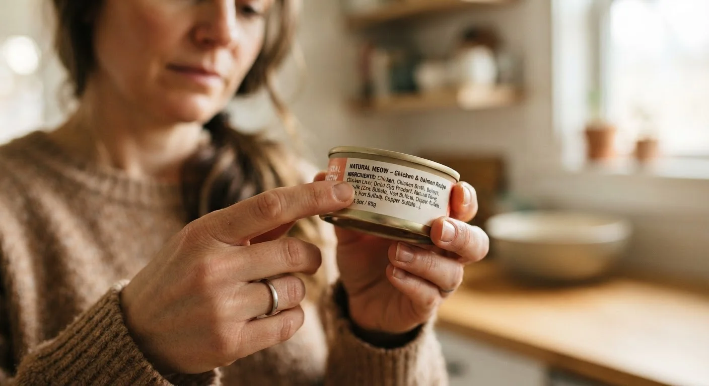 Reading a Cat Food Label: What the Ingredients Actually Mean