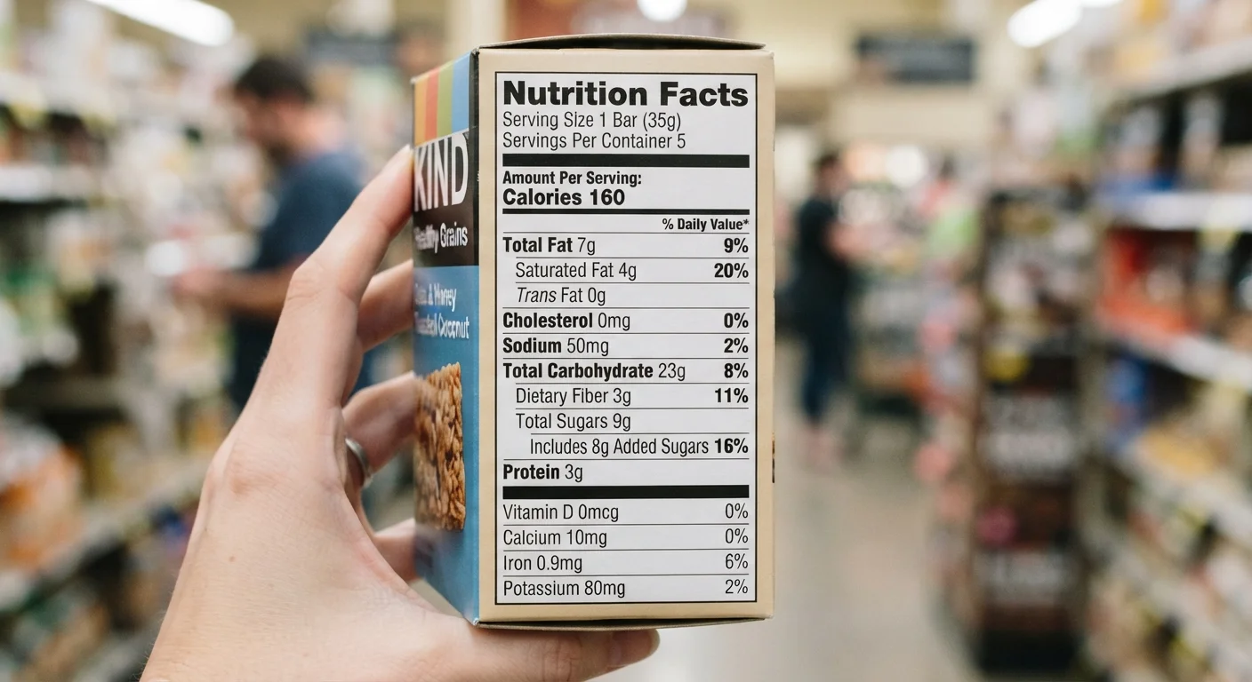 Reading a Nutrition Facts Label Without Getting Lost