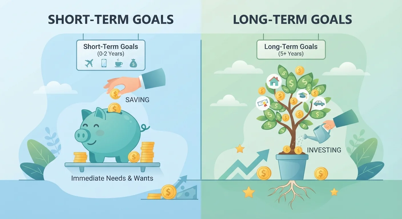 Short-Term vs. Long-Term Savings Goals: Matching Strategies to Timelines