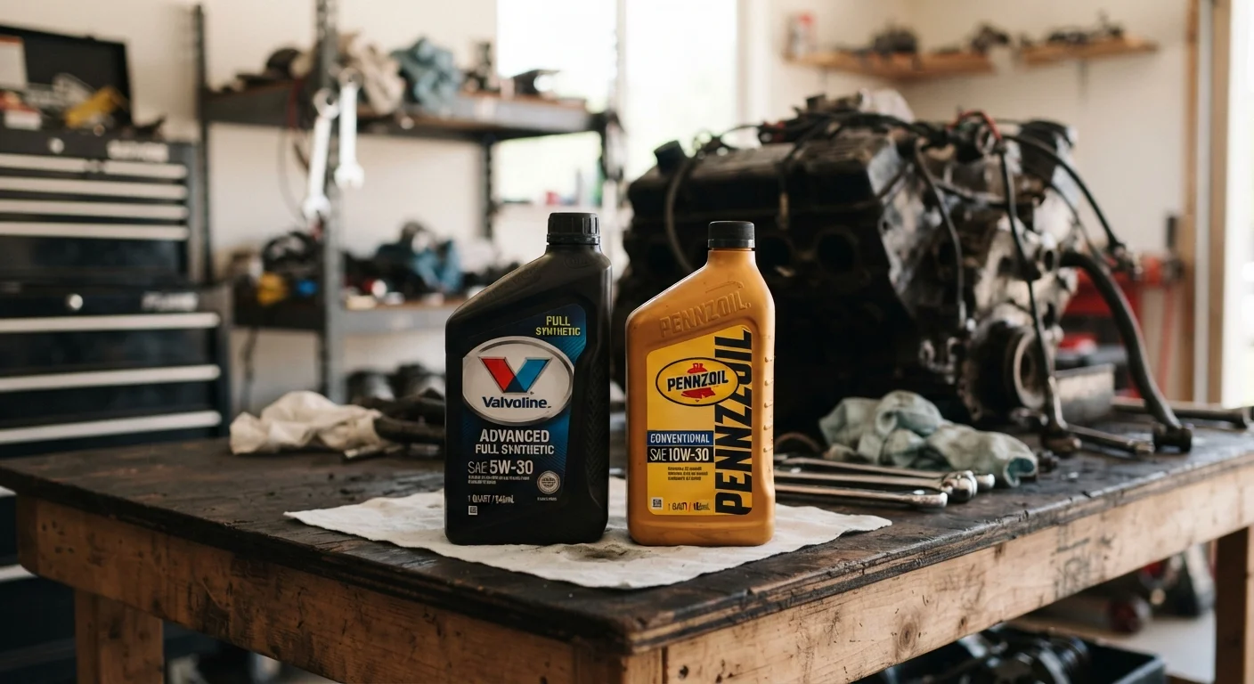 Synthetic vs. Conventional Motor Oil: What Changes Under the Hood