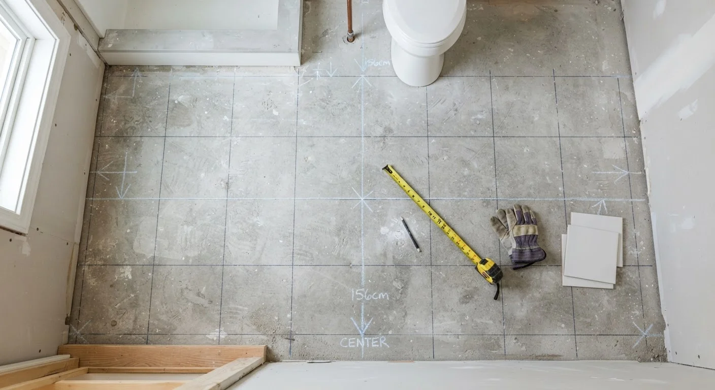 Tile Layout Planning: Getting Symmetry Right Before the First Piece Goes Down