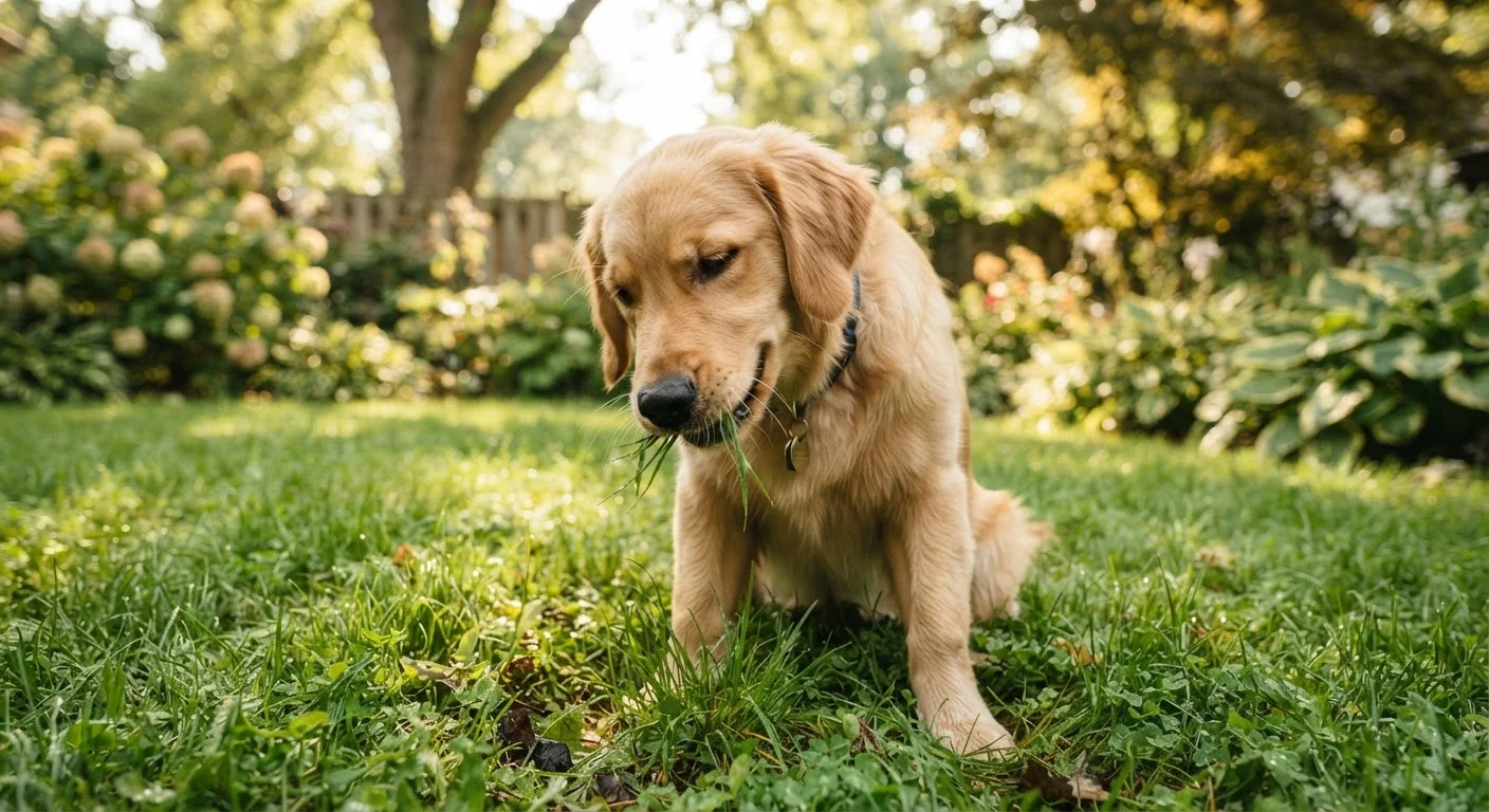 Why Dogs Eat Grass, Scoot, or Lick Their Paws — and When to Worry